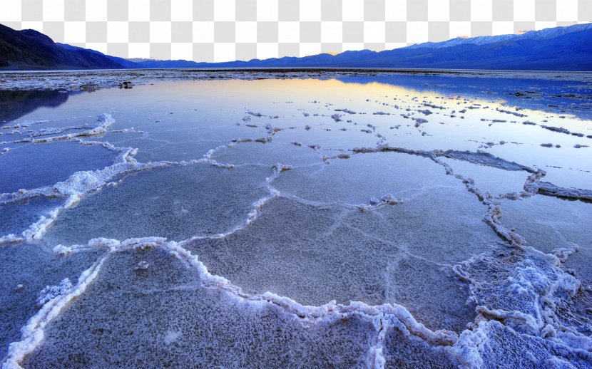 Dead Sea Badwater Basin High-definition Television Video Wallpaper - Salt And Thirteen Transparent PNG