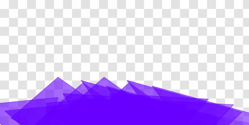 Triangle Purple Pattern - Sky - Edge Color Transparent PNG