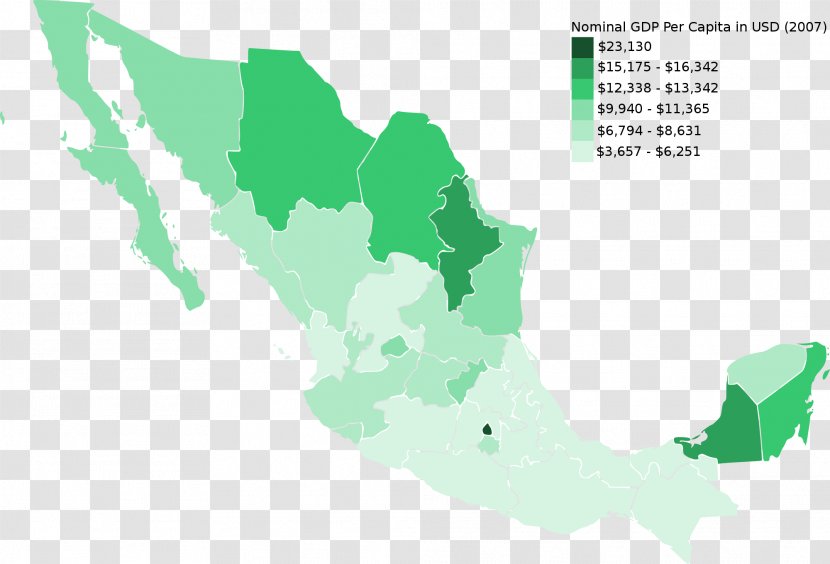 Administrative Divisions Of Mexico United States City Gross Domestic Product Per Capita Income Transparent PNG