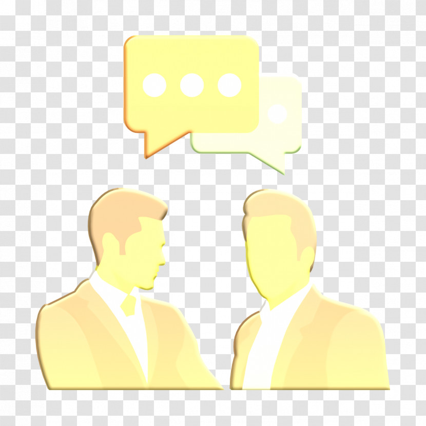 Conversation Icon Businessman Icon Human Resources Icon Transparent PNG