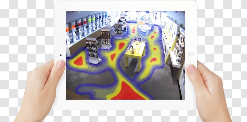 Heat Map Retail Closed-circuit Television Flow - Analytics Transparent PNG