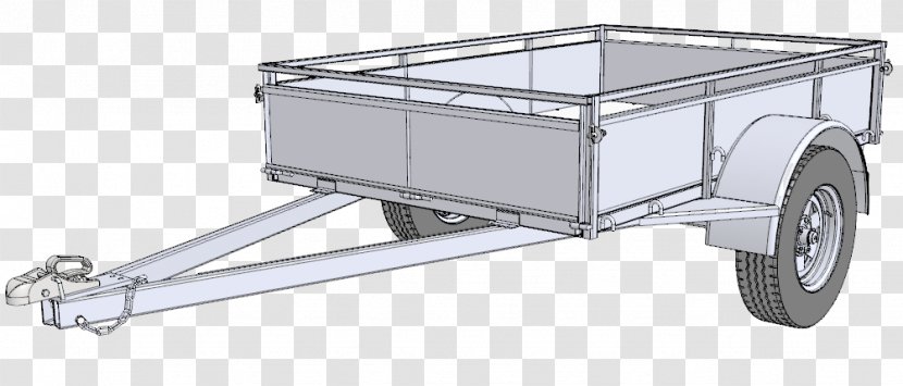 Truck Bed Part Trailer Product Design Crusades - Vehicle - Build Boat Dolly Transparent PNG