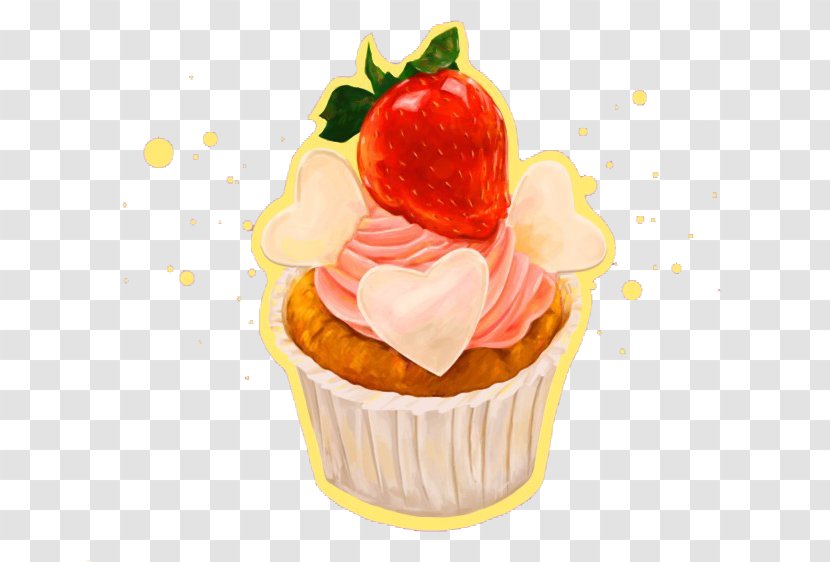 Cupcake Muffin Buttercream Sweetness - Cake Transparent PNG