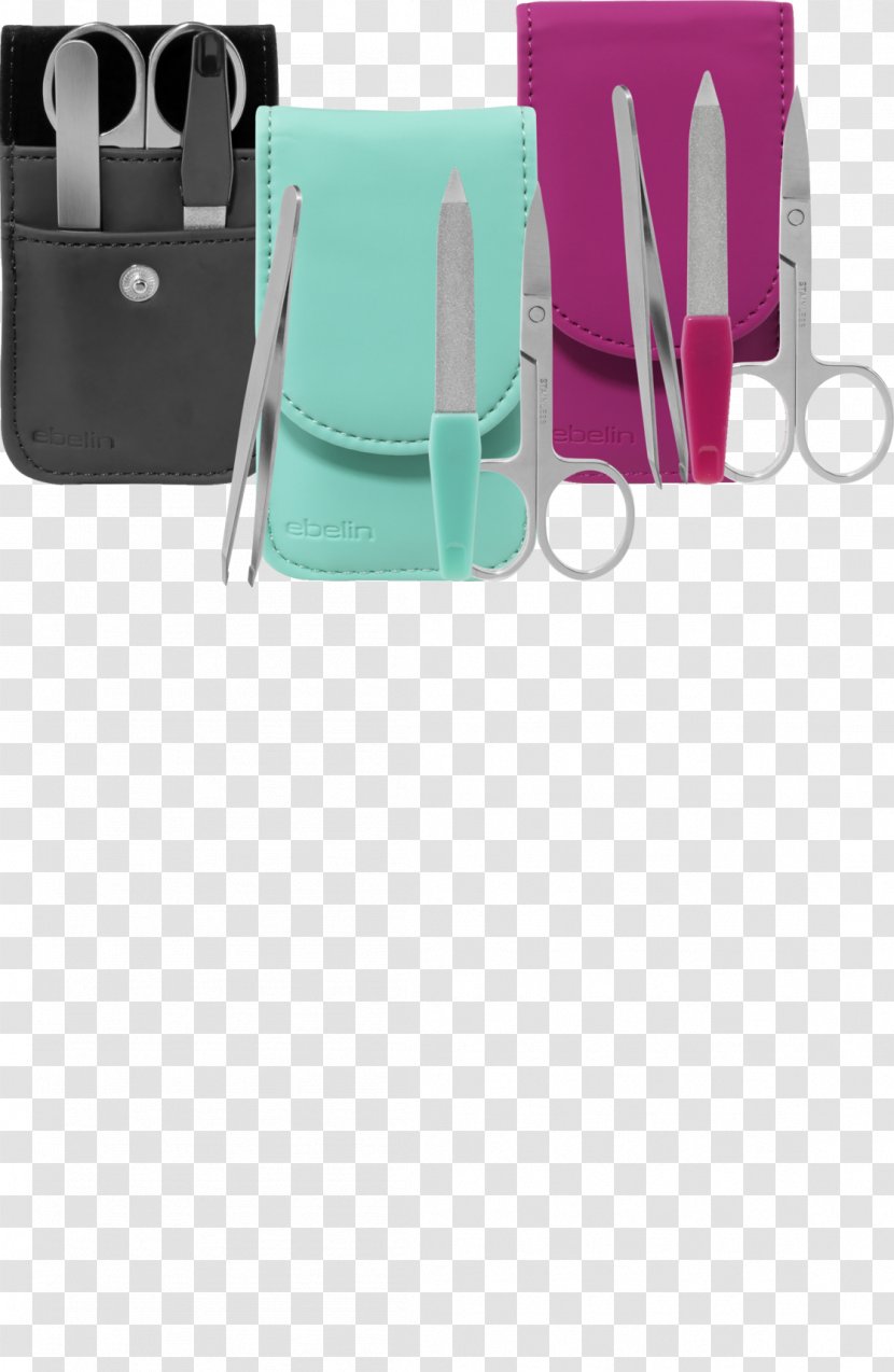 Handbag Product Design Brand - Turquoise - Manicure Set Transparent PNG