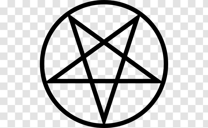 Pentagram Circle Sign Symbol - Area Transparent PNG