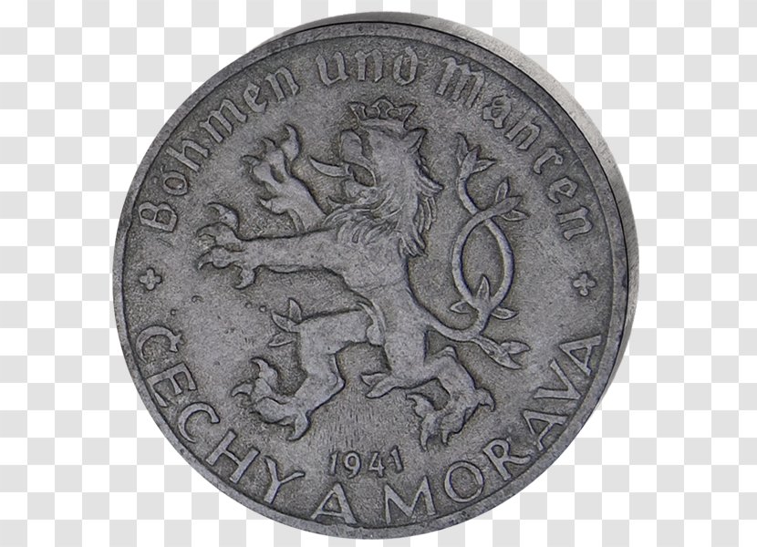 Coin Newfoundland Dog Medal Cent - Currency Transparent PNG