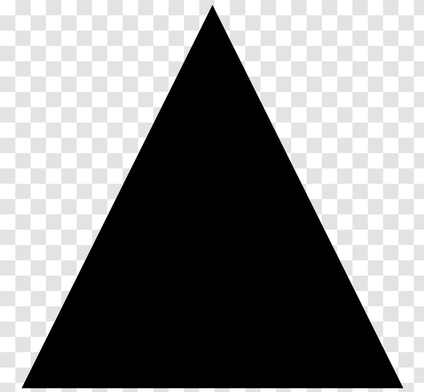 Penrose Triangle Sierpinski Black Shape - Equilateral Transparent PNG