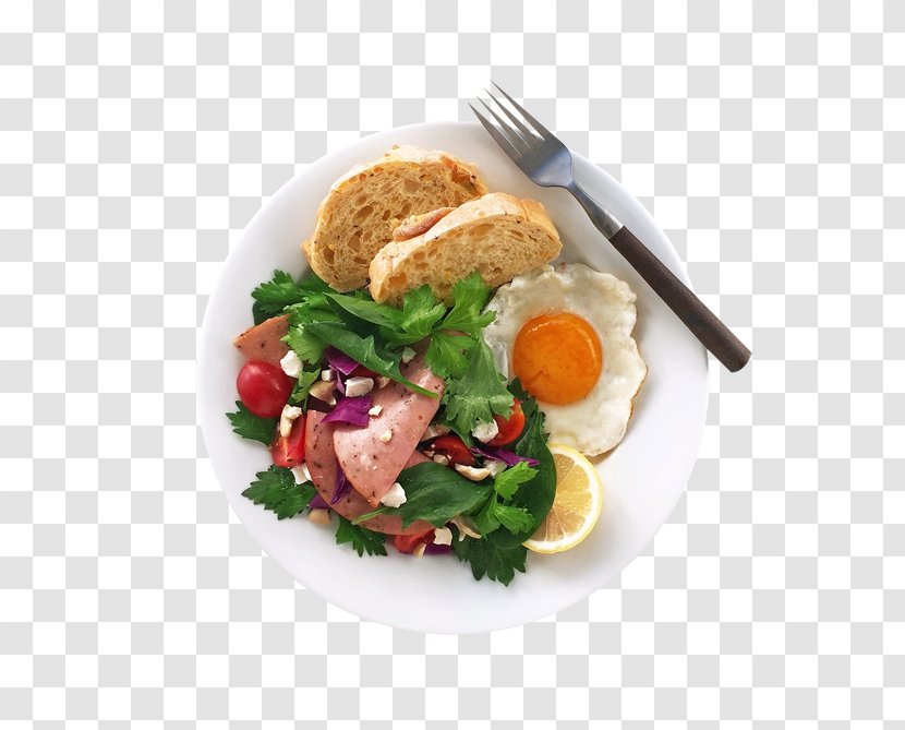 Breakfast Coffee Vegetarian Cuisine Fast Food - Meal Transparent PNG