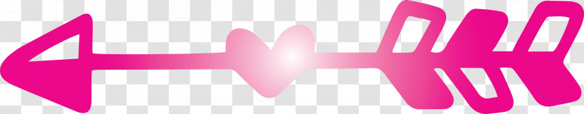 Simple Arrow Heart Arrow Transparent PNG