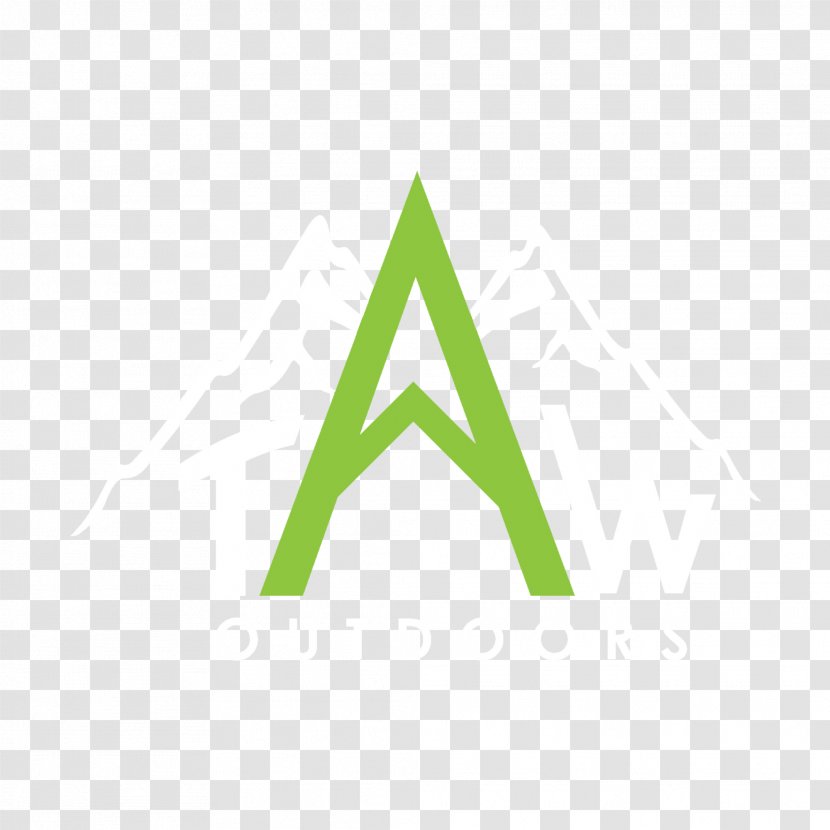 Logo Line Angle Brand - Green Transparent PNG