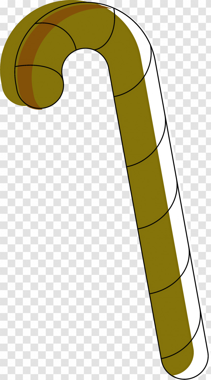 Candy Cane Christmas Transparent PNG