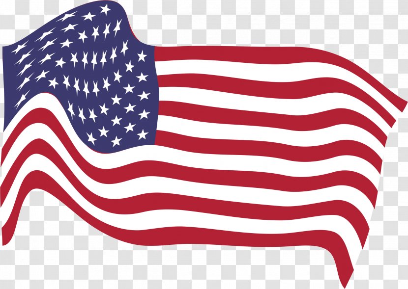 Flag Of The United States Clip Art - Shutterstock - Breezy Cliparts Transparent PNG