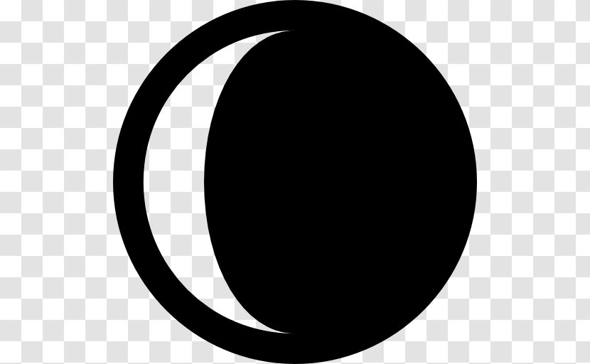 Lunar Phase Full Moon Clip Art - Crescent Transparent PNG