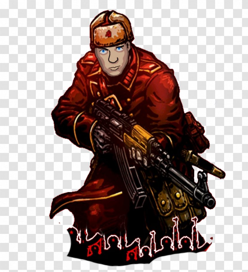 Character Mercenary Soviet Fiction Command & Conquer: Red Alert 3 - Fictional - Young Dead Revolver Transparent PNG