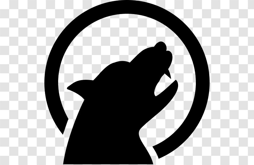 Werewolf Symbol Gray Wolf - Hand Transparent PNG