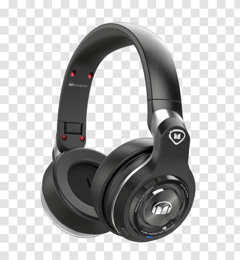 Headphones Monster Cable Xbox 360 Wireless Headset Ear - Electronic Device - Dj Element Transparent PNG