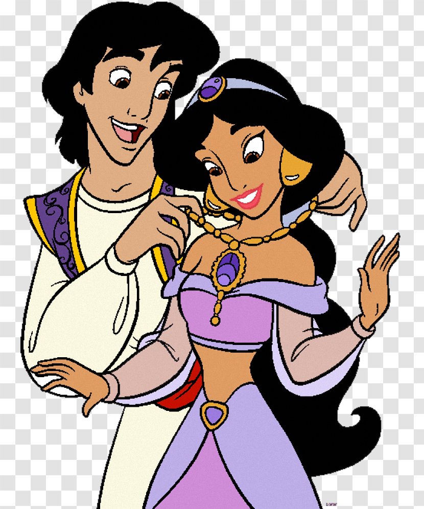 Princess Jasmine Aladdin Descendants The Walt Disney Company Clip Art - Watercolor Transparent PNG