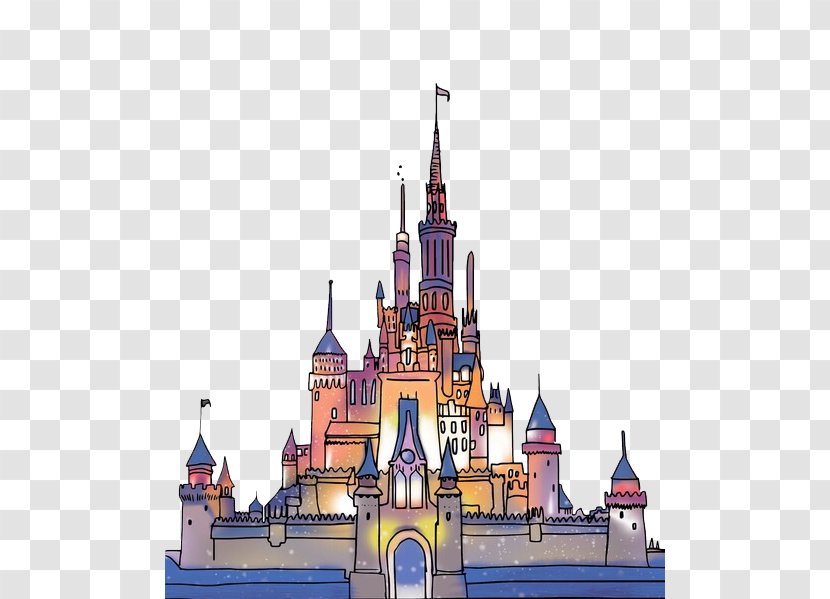 Sleeping Beauty Castle Magic Kingdom Cinderella Hong Kong Disneyland Princess Aurora - Building Transparent PNG