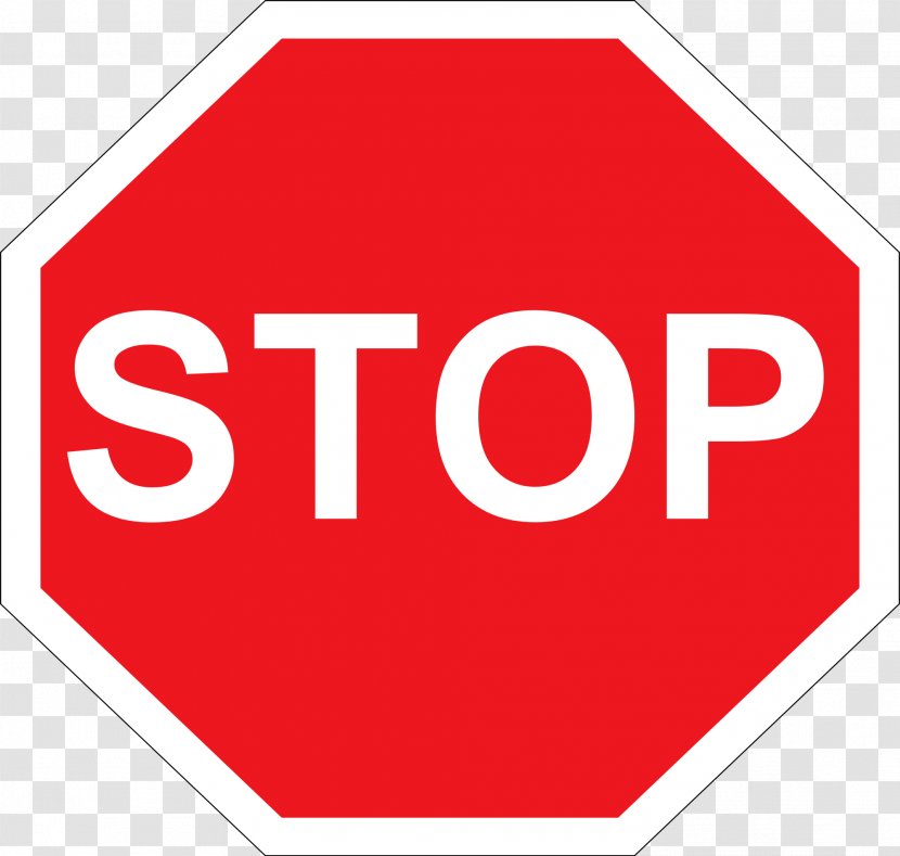 Stop Sign Traffic Royalty-free - Vehicle - Stops Transparent PNG