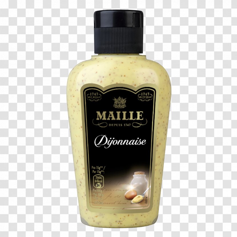 Dijon Mustard Maille Spice - Squeeze Transparent PNG