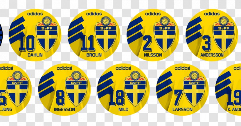Sweden National Football Team 1994 FIFA World Cup Button Transparent PNG