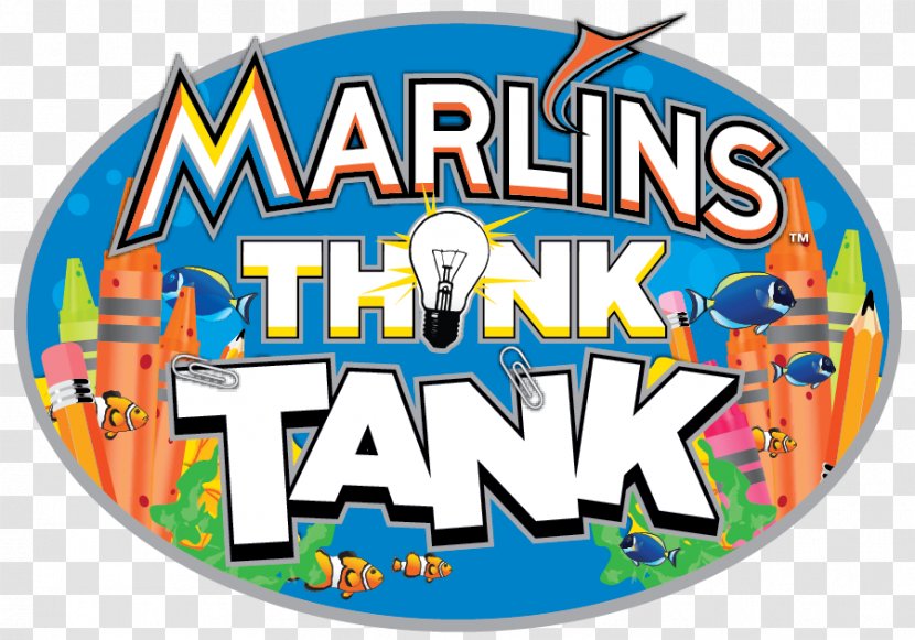 Miami Marlins 101 Logo MLB Brand - Think Tank Transparent PNG