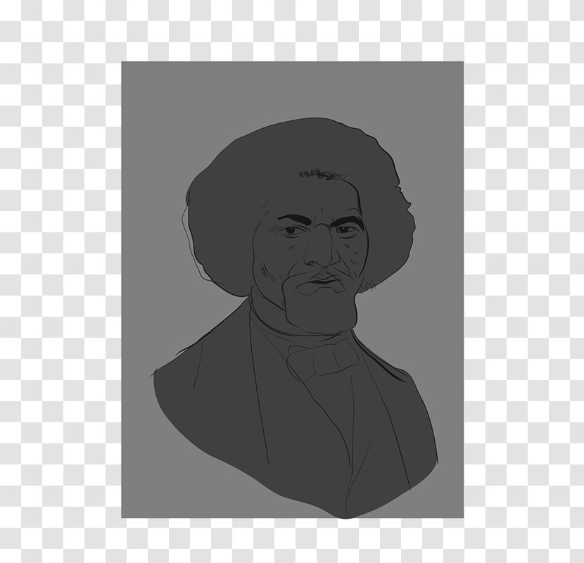 Frederick Douglass African American Visual Arts Portrait - Frame - Tree Transparent PNG