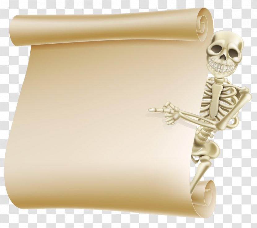 Halloween Clip Art - Text - Skeleton Transparent PNG