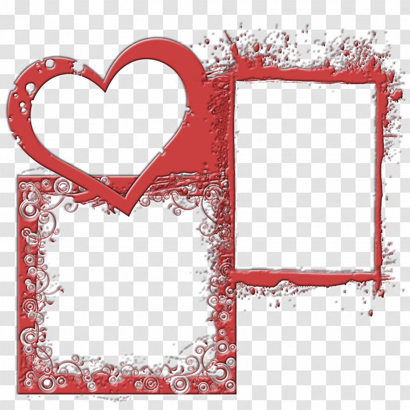 Picture Frames Valentine's Day Rectangle Font - Love Transparent PNG