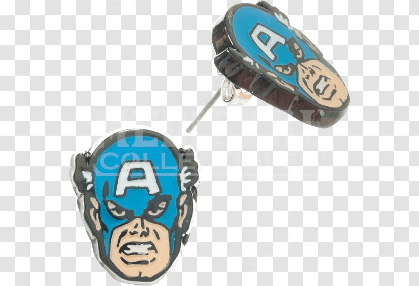 Spider-Man Captain America Iron Man Earring Black Panther - Fashion Accessory - Spider-man Transparent PNG