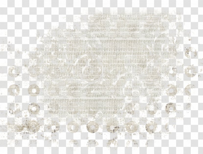 Pearl Lace Pattern - Text - Circle Background Transparent PNG