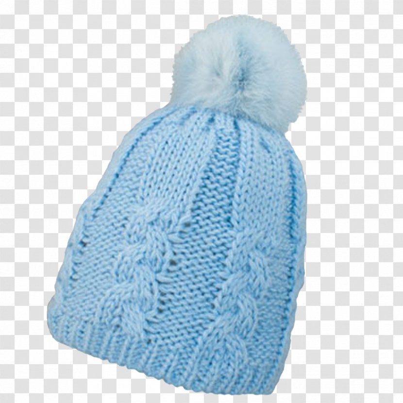 Knit Cap Hat Blue Wool - Turquoise - Outdoor Sports Transparent PNG