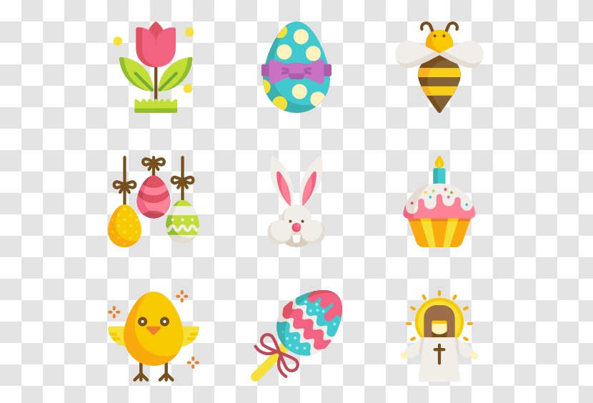 Clip Art - Easter - Yellow Transparent PNG