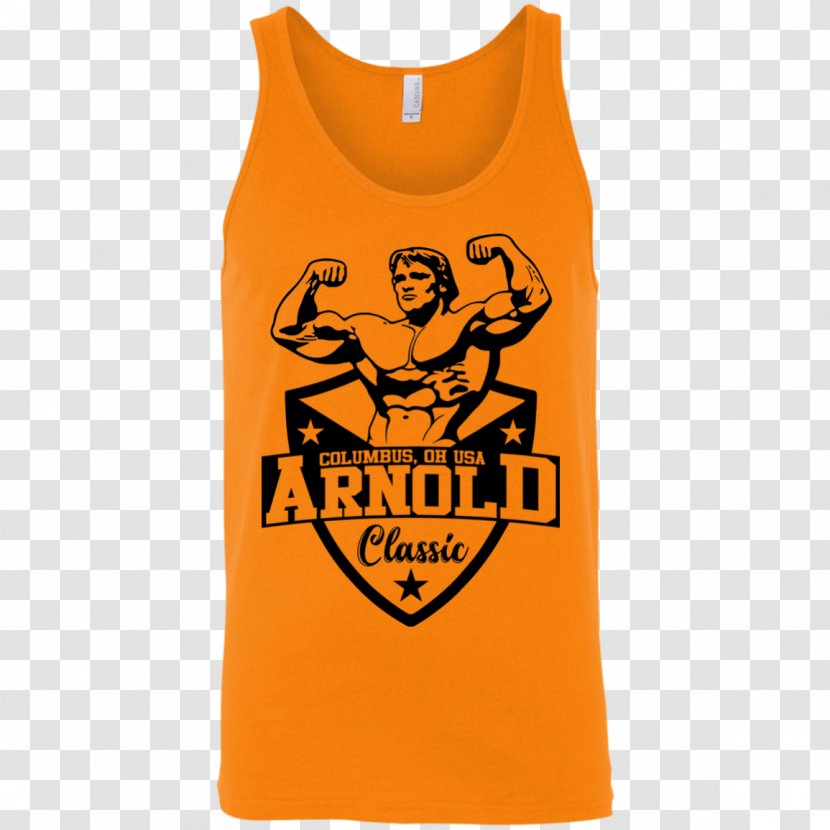 T-shirt Sleeveless Shirt Hoodie Top Outerwear - Joint - Arnold Bodybuilding Transparent PNG