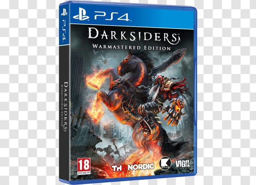 Darksiders III PlayStation 4 Video Game - Thq Nordic - Four Horsemen Transparent PNG