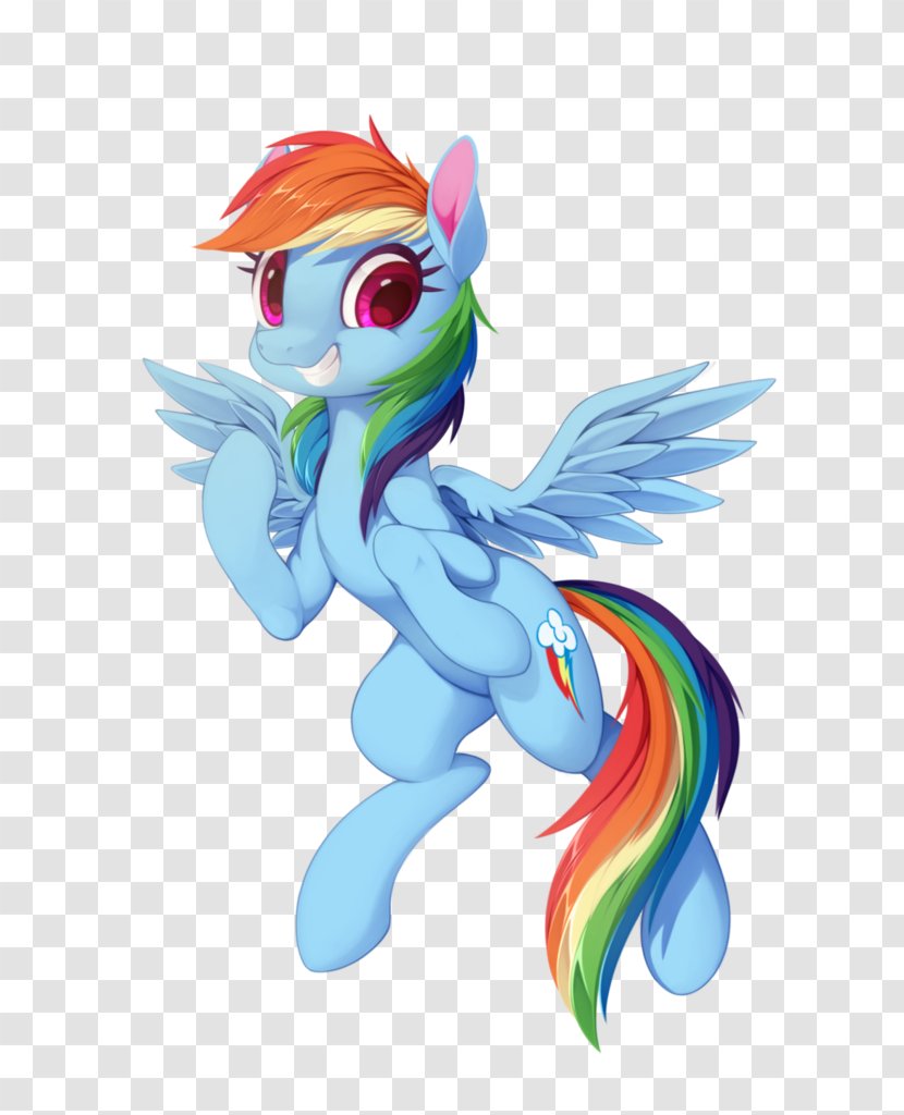 Pony Rainbow Dash Horse Character - Like Mammal Transparent PNG