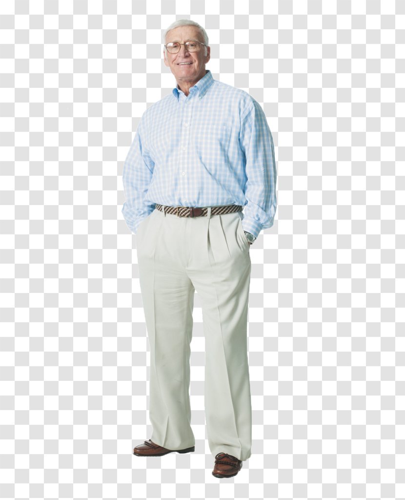 Dress Shirt Man Elderly Clip Art - Joint Transparent PNG