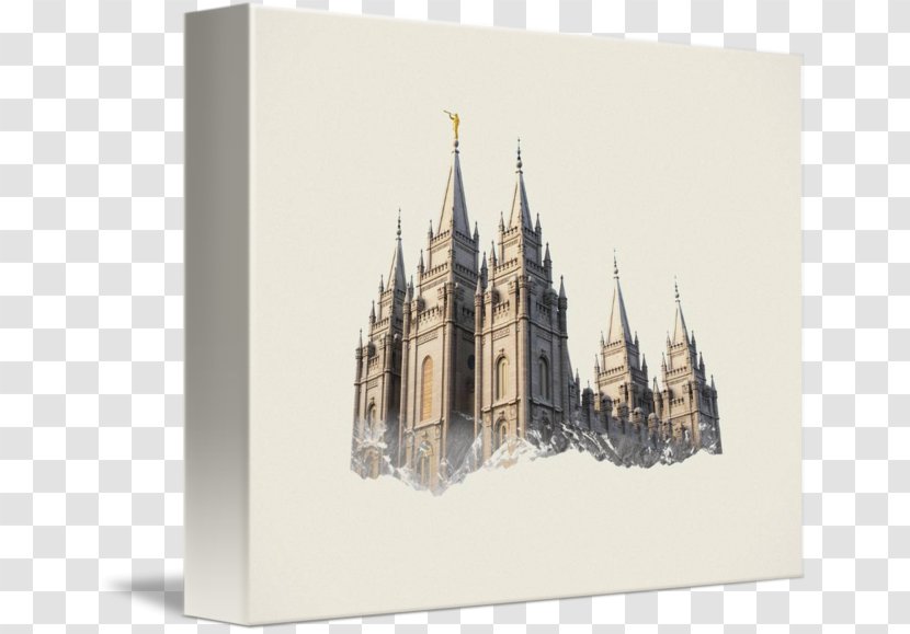 Gothic Architecture Temple Square Stock Photography Cathedral - Double Exposure Transparent PNG