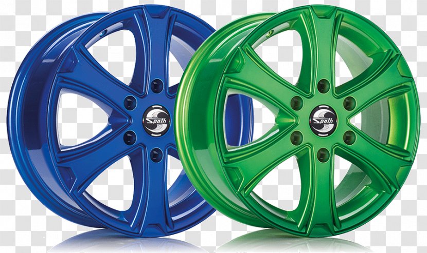 Alloy Wheel Spoke Tire Green - Rim - Reflex Transparent PNG