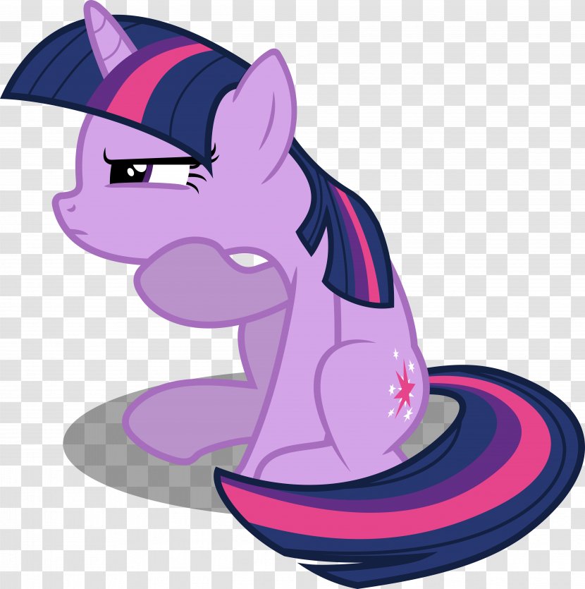 My Little Pony: Friendship Is Magic Fandom Twilight Sparkle Fluttershy Clip Art - Violet - Vector Transparent PNG