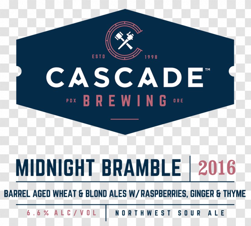 Sour Beer Cascade Brewing Barrel House India Pale Ale - American Wild Transparent PNG