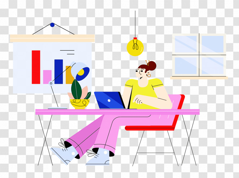 Work Home Working From Home Transparent PNG