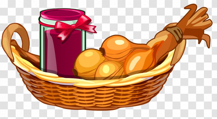 Basket Illustration - In A - Hand-painted Onion Transparent PNG