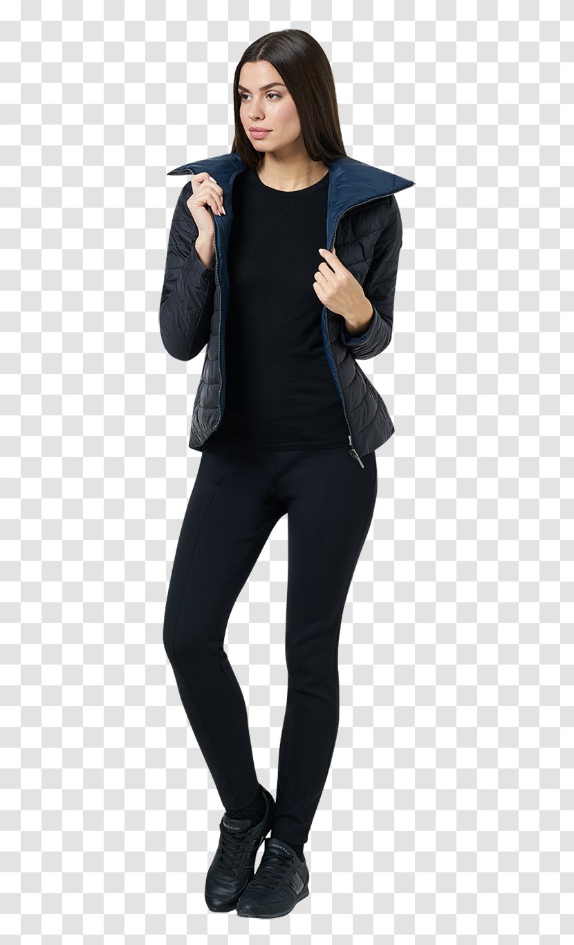 Leggings Jacket Outerwear Coat Shoulder - Sleeve Transparent PNG