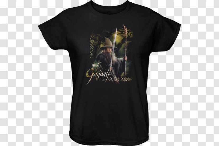 T-shirt Smaug The Hobbit Gandalf Thorin Oakenshield - Dwarf Transparent PNG