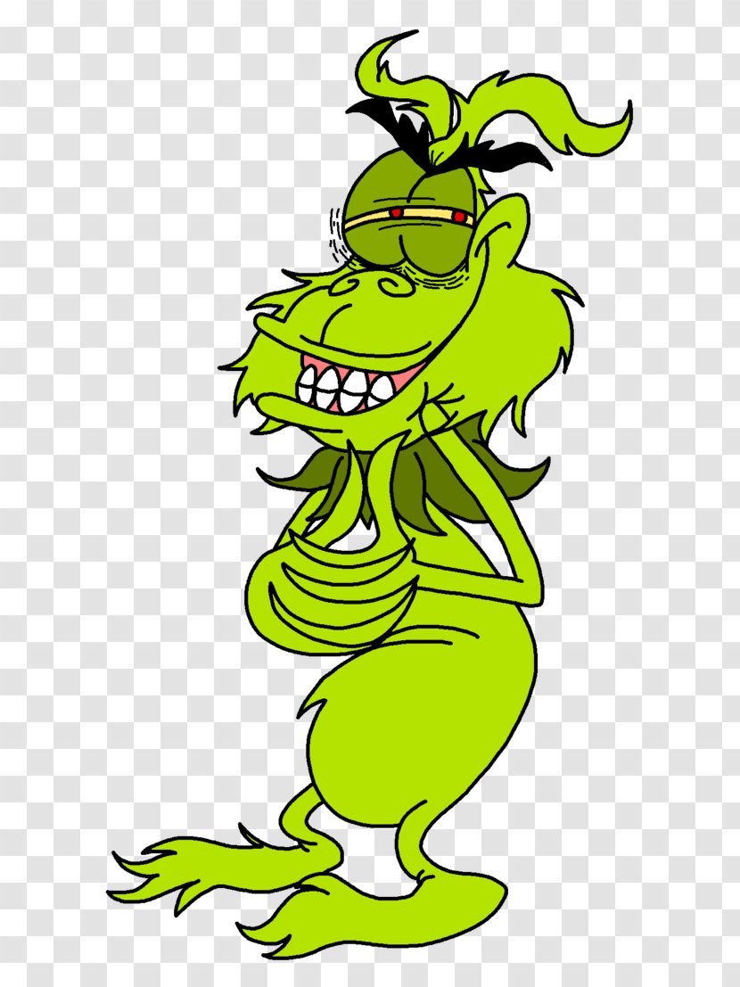 How The Grinch Stole Christmas! Chimpanzee Drawing Smile - Dr Seuss Transparent PNG