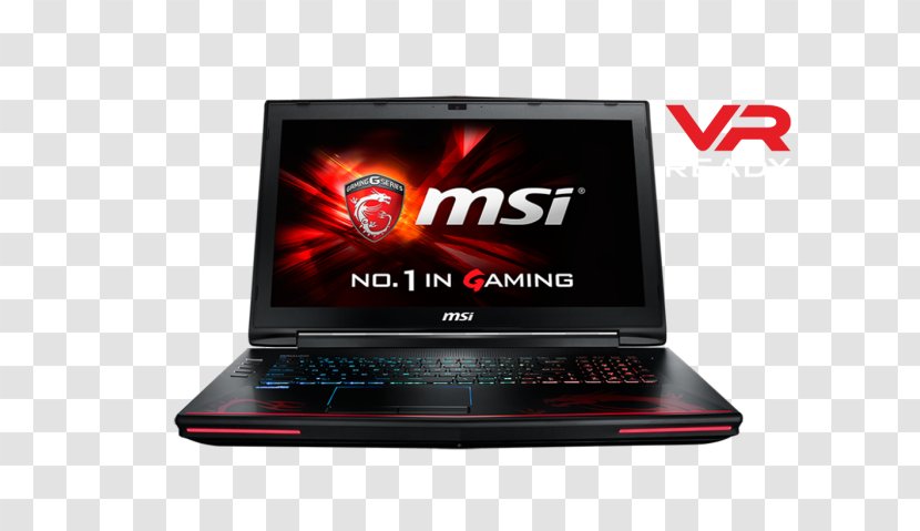Netbook Laptop Micro-Star International Computer The Ultimate Gaming Notebook GT72 Dominator Pro - Part Transparent PNG