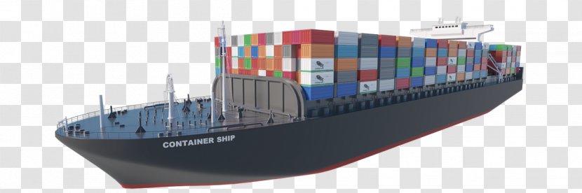 Container Ship Water Transportation Panamax - Relocation - Maritime Transport Transparent PNG