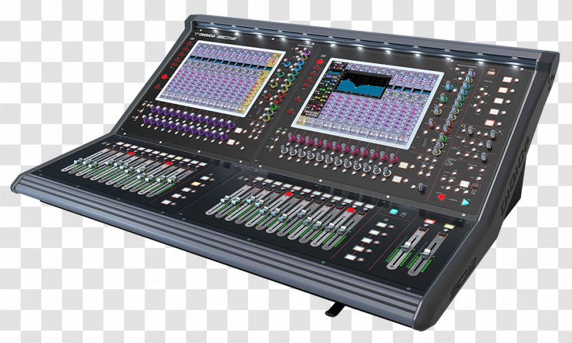 DiGiCo Digital Mixing Console Audio Mixers Sound - Microcontroller - Equipment Transparent PNG