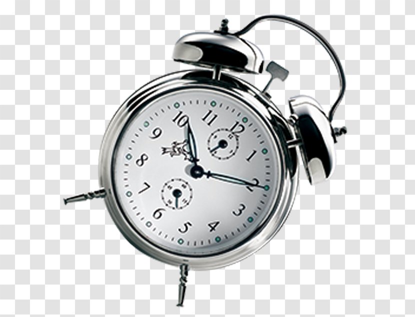 Alarm Clock Silver Carriage - Watch Accessory Transparent PNG